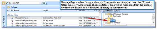 MessageExport for Outlook - Free download and software